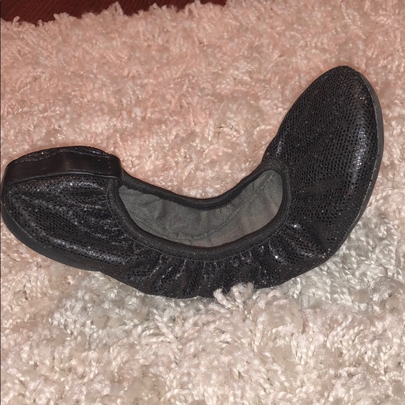 Black sparkle slippers - Picture 1 of 2
